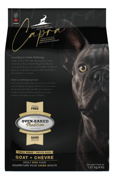 Grain-Free Food For Small Breed Adult Dogs – Goat-Oven-Baked Tradition