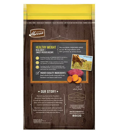 Grain Free Healthy Weight Recipe - Dry Dog Food - Merrick - PetToba-Merrick