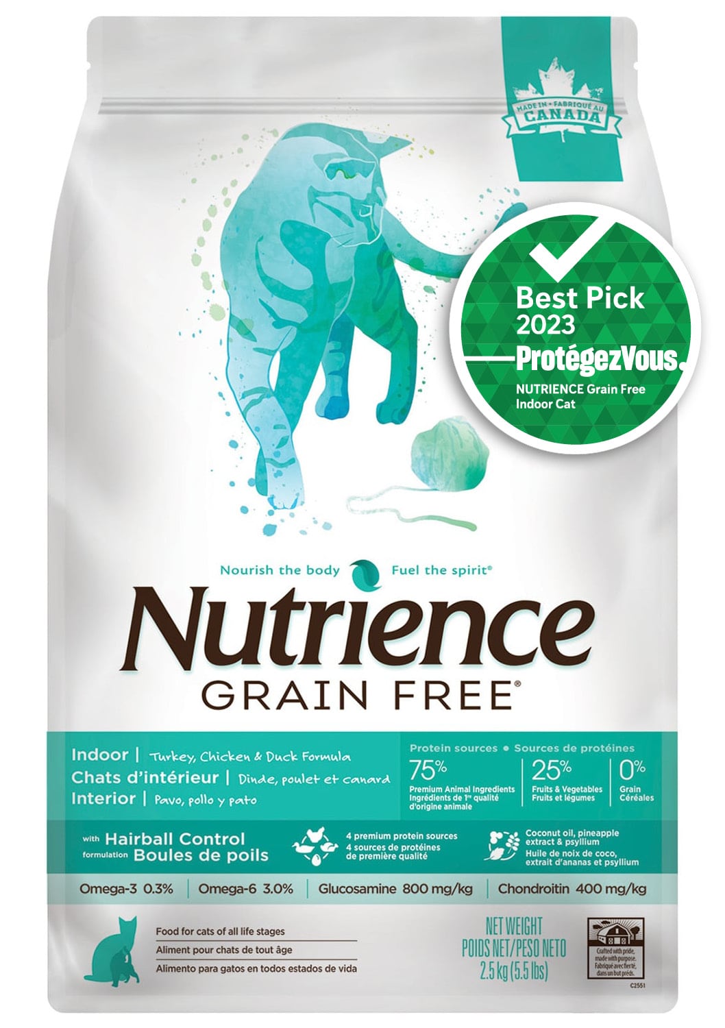 Grain Free Indoor Cat Food - Dry Cat Food - Nutrience