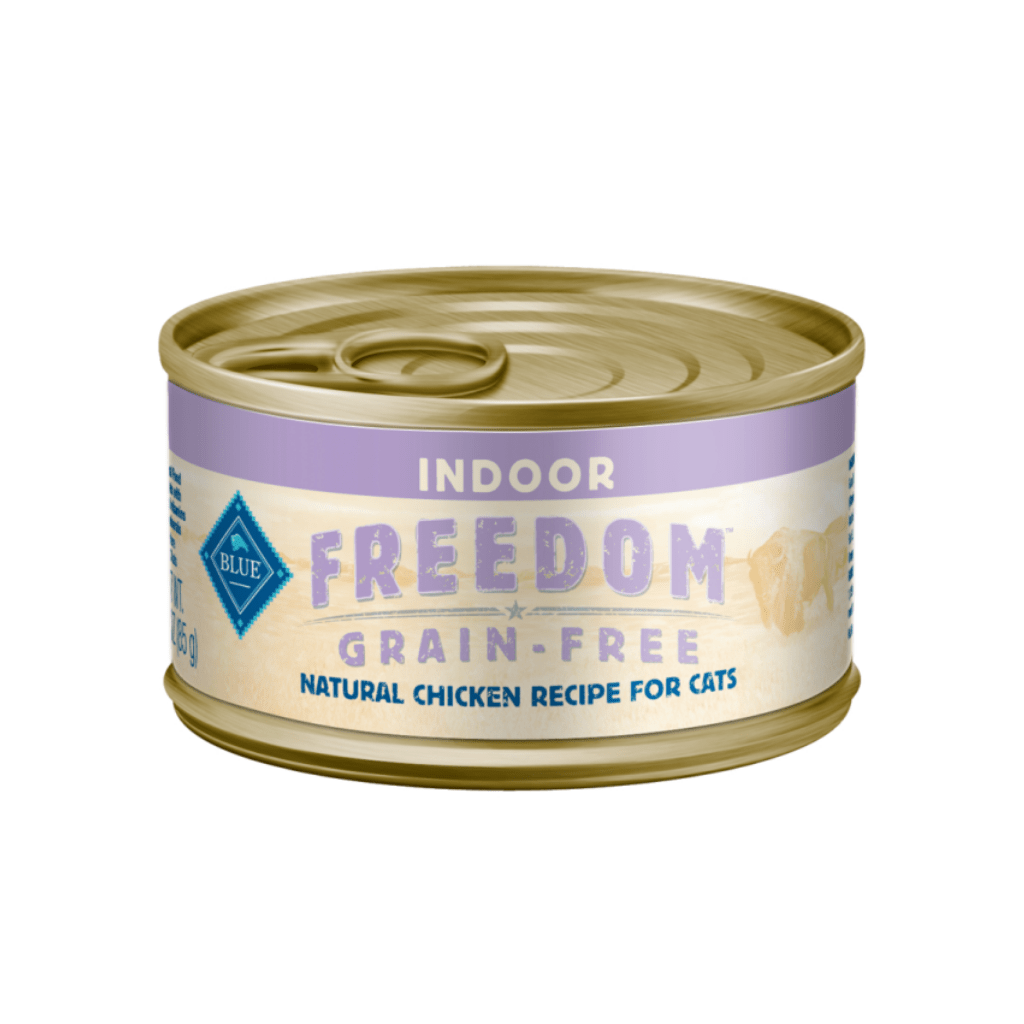 Grain-Free Indoor Chicken Recipe for Cats 3 oz cans - Wet Cat Food - Blue Buffalo