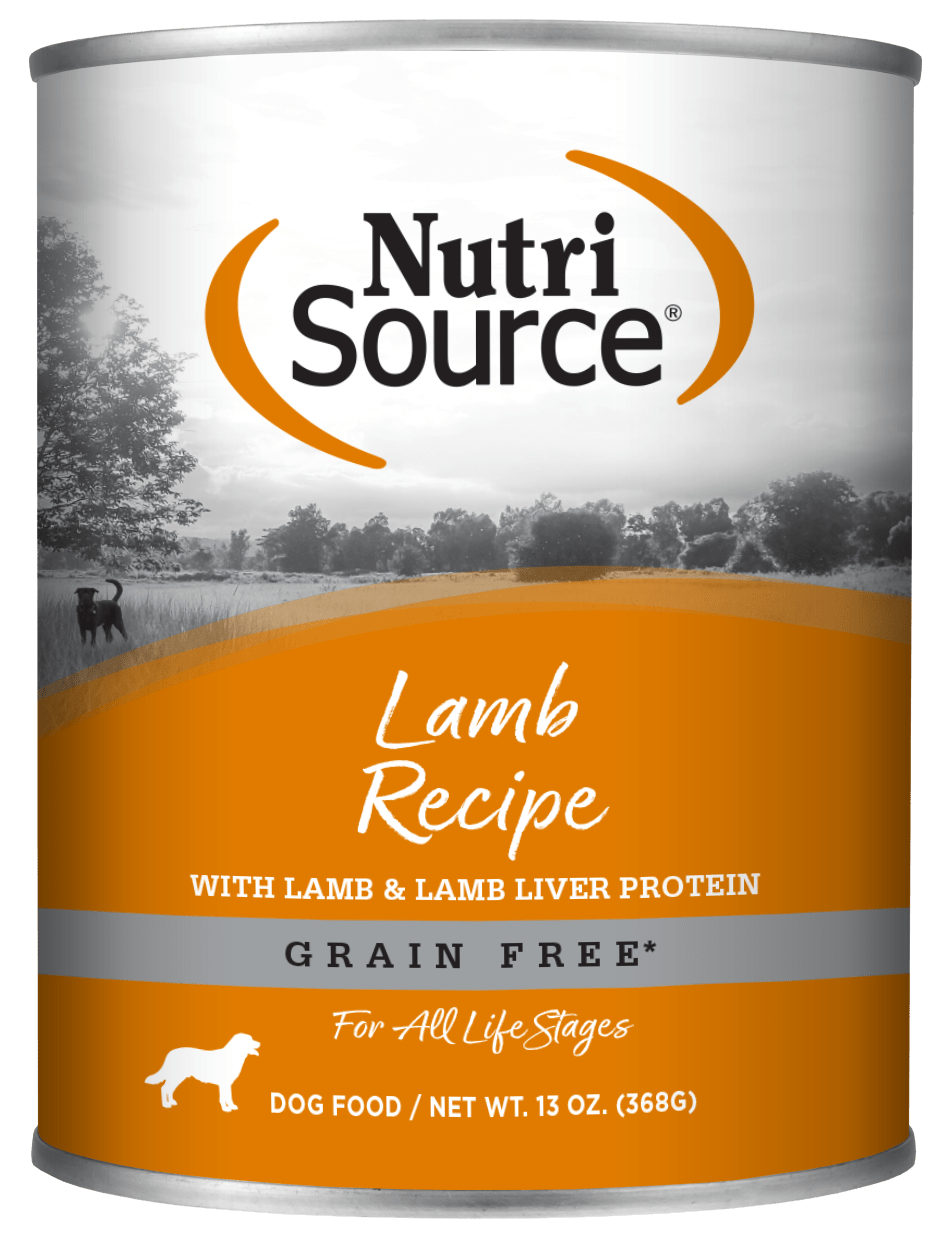 Grain Free Lamb Formula - Wet Dog Food - NutriSource - PetToba-NutriSource