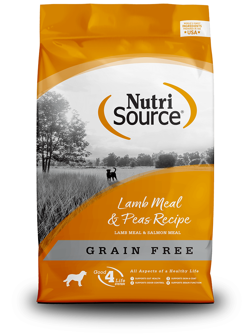 Grain-Free Lamb Meal & Peas Recipe - NutriSource - Dry Dog Food - PetToba-NutriSource