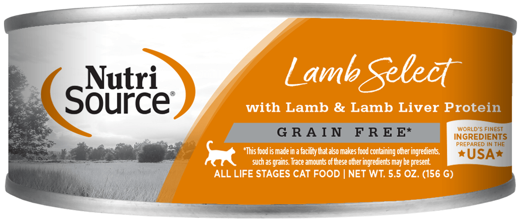 Grain Free Lamb Select - Wet Cat Food - NutriSource