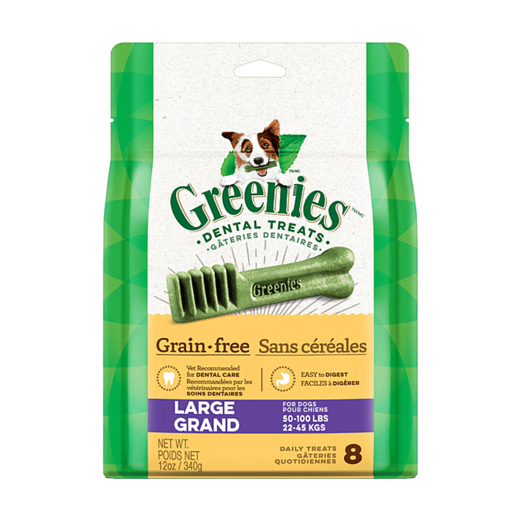 Grain Free Large Dog Dental Treats 8CT | 12OZ - Greenies - PetToba-Greenies