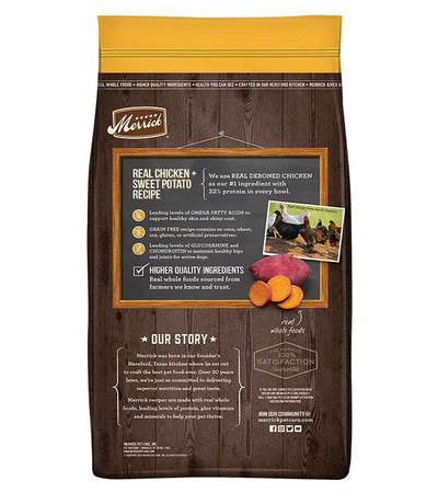 Grain Free Real Chicken + Sweet Potato Recipe - Dry Dog Food - Merrick - PetToba-Merrick