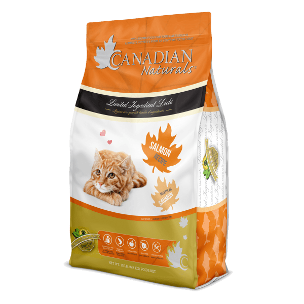Grain Free Salmon Cat Recipe - Dry Cat Food - Canadian Naturals - PetToba-Canadian Naturals