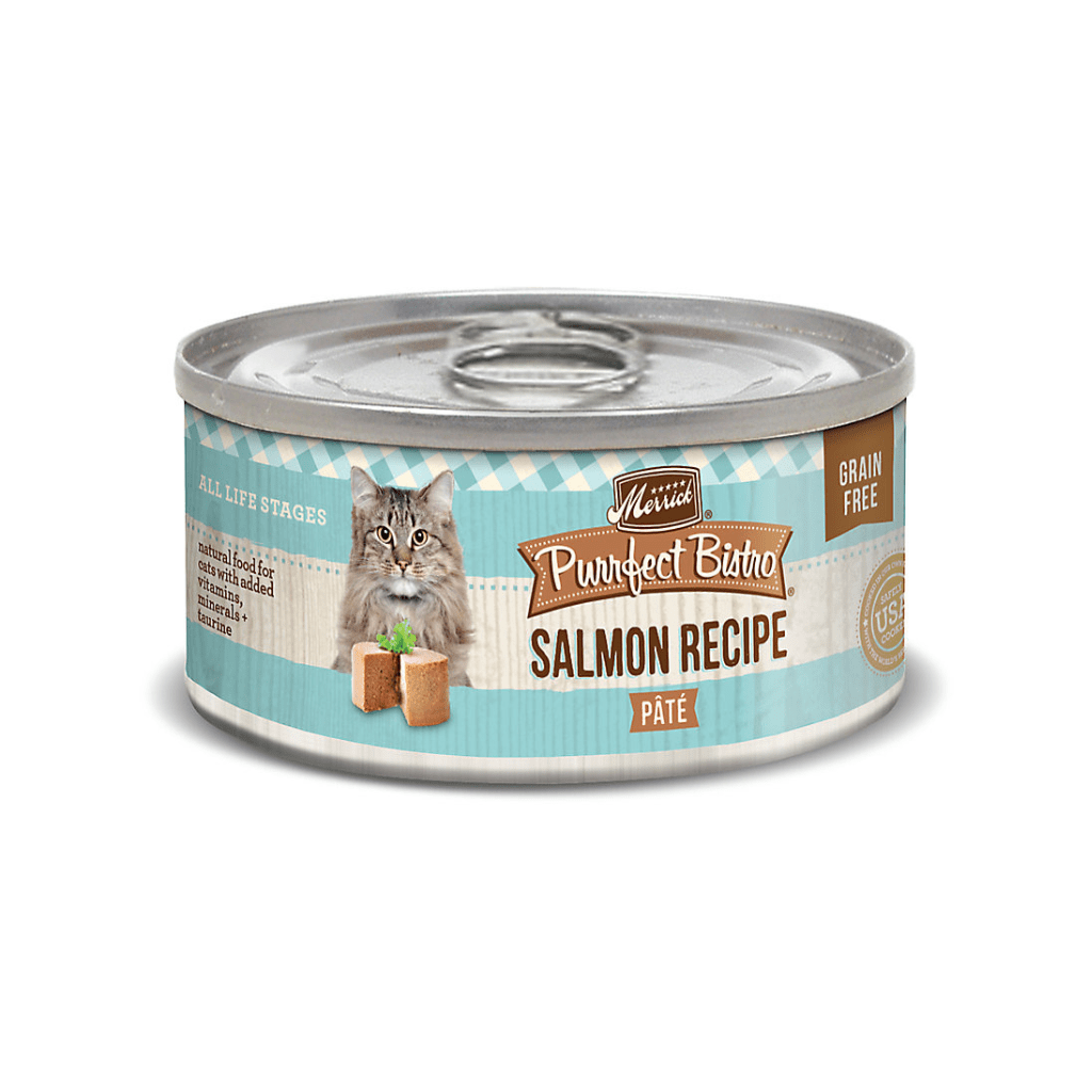 Grain-Free Salmon Pate Wet Cat Food 5.5 oz - Merrick - PetToba-Merrick