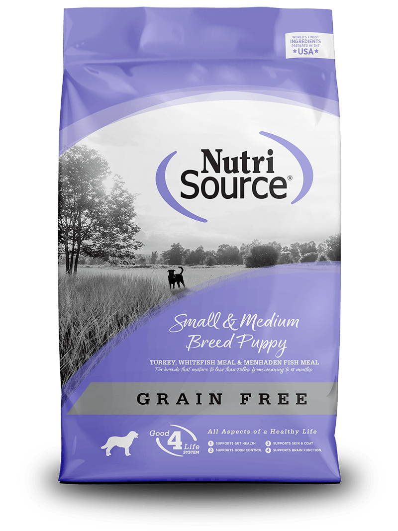 Grain-Free Small & Medium Breed Puppy- NutriSource - Dry Dog Food - PetToba-NutriSource