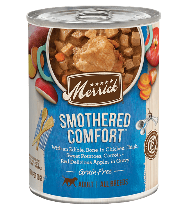 Grain Free Smothered Comfort in Gravy - Wet Dog Food - PetToba-Merrick