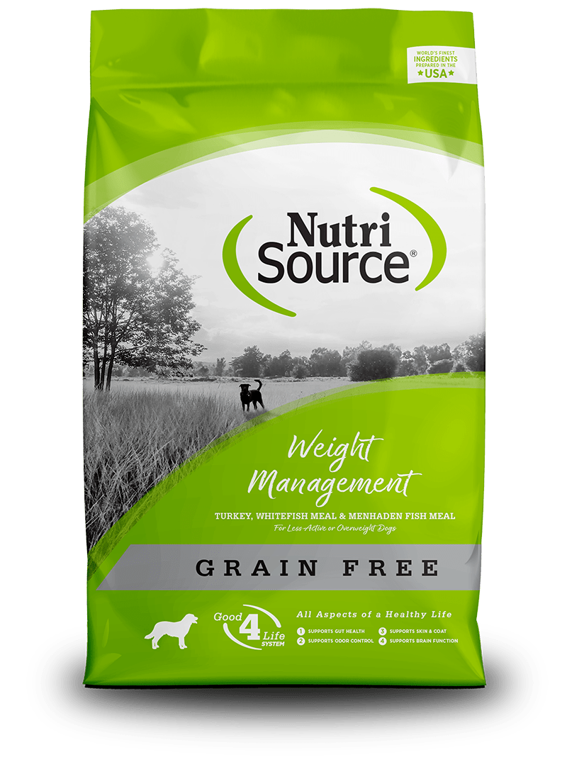 Grain-Free Weight Management Recipe- NutriSource - Dry Dog Food
