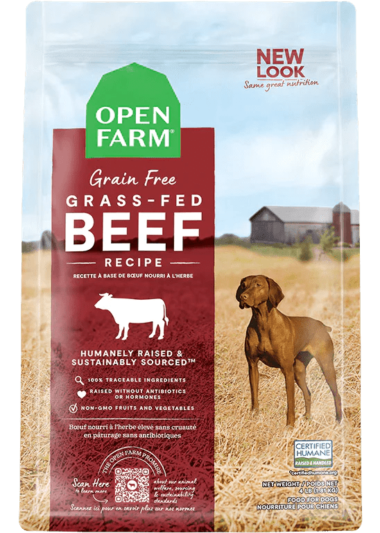 Grass-Fed Beef Grain-Free - CLEARANCE - Dry Dog Food - Open Farm - PetToba-Open Farm