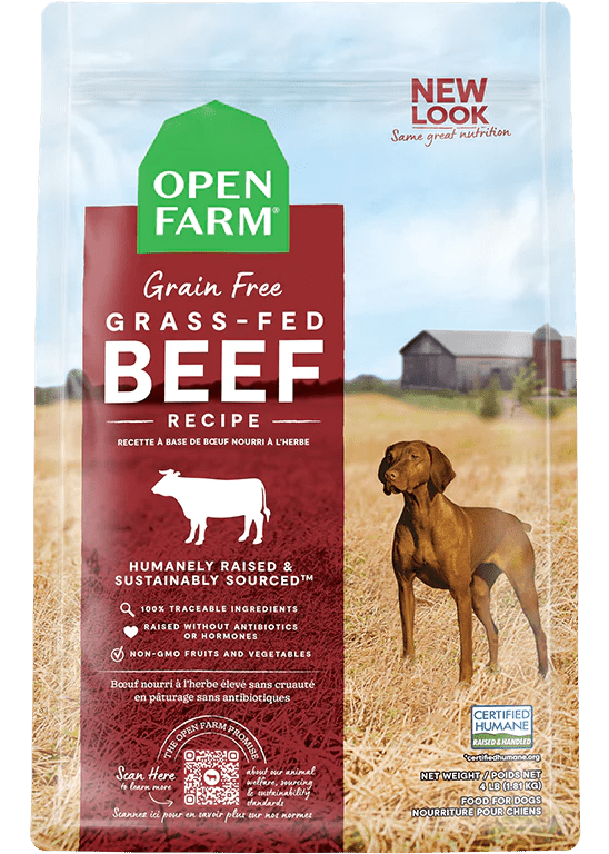 Grass-Fed Beef Grain-Free - Dry Dog Food - Open Farm