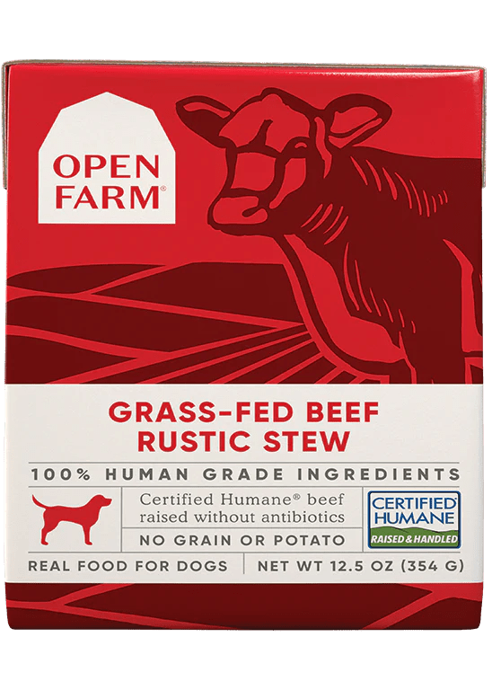 Grass-Fed Beef Rustic Stew - Wet Dog Food - Open Farm