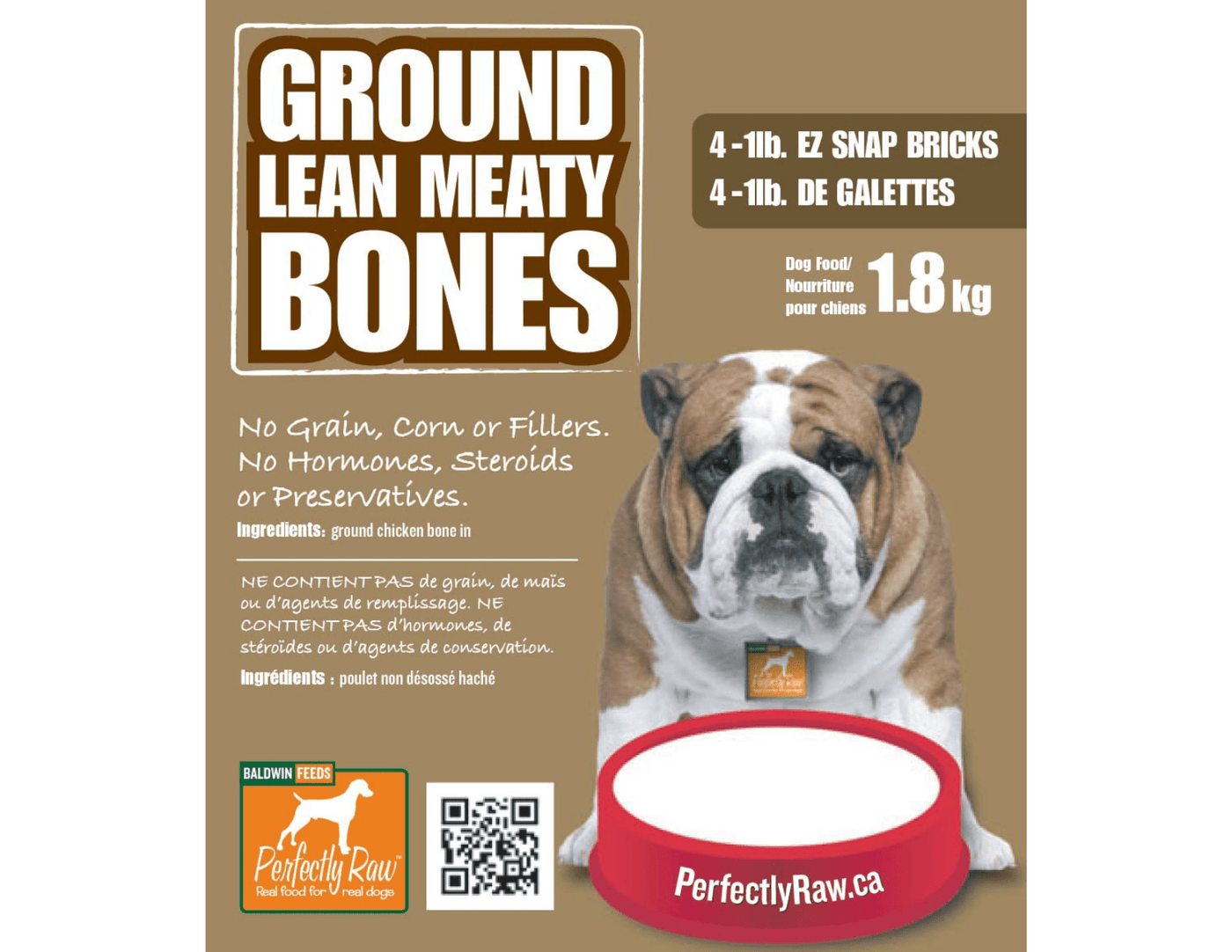 Ground, Lean Meaty Bones (Perfectly Raw™) - PetToba-Perfectly Raw
