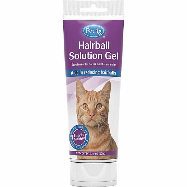 Hairball Solution Gel 3.5OZ | Cat - PetToba-PetAg