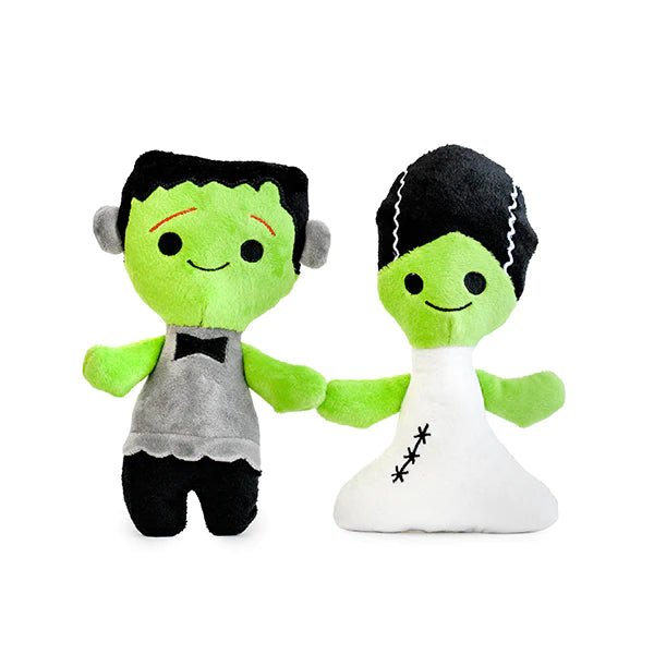 Halloween Frank & Bride Duo 8" - Patchworkpet - PetToba-Patchpetwork
