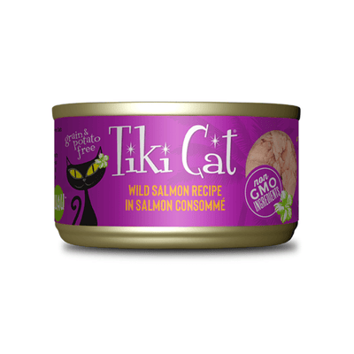 Hanalei Luau™ Wild Salmon (2.8 | 6.0 ) Wet Cat food - Tiki Cat - PetToba-Tiki Cat