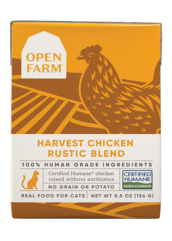 Harvest Chicken Rustic Blend - Wet Cat Food - Open Farm