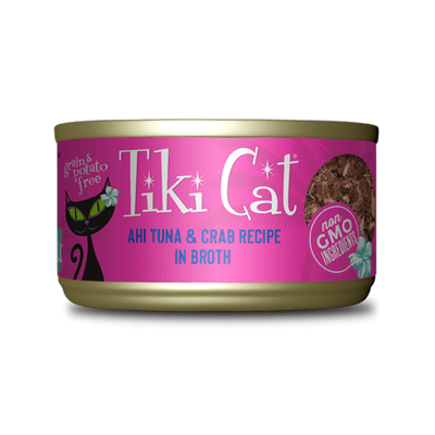 Hawaiian Grill GF Hana Ahi Tuna/Crab (2.8 | 6.0 ) Wet Cat food - Tiki Cat - PetToba-Tiki Cat