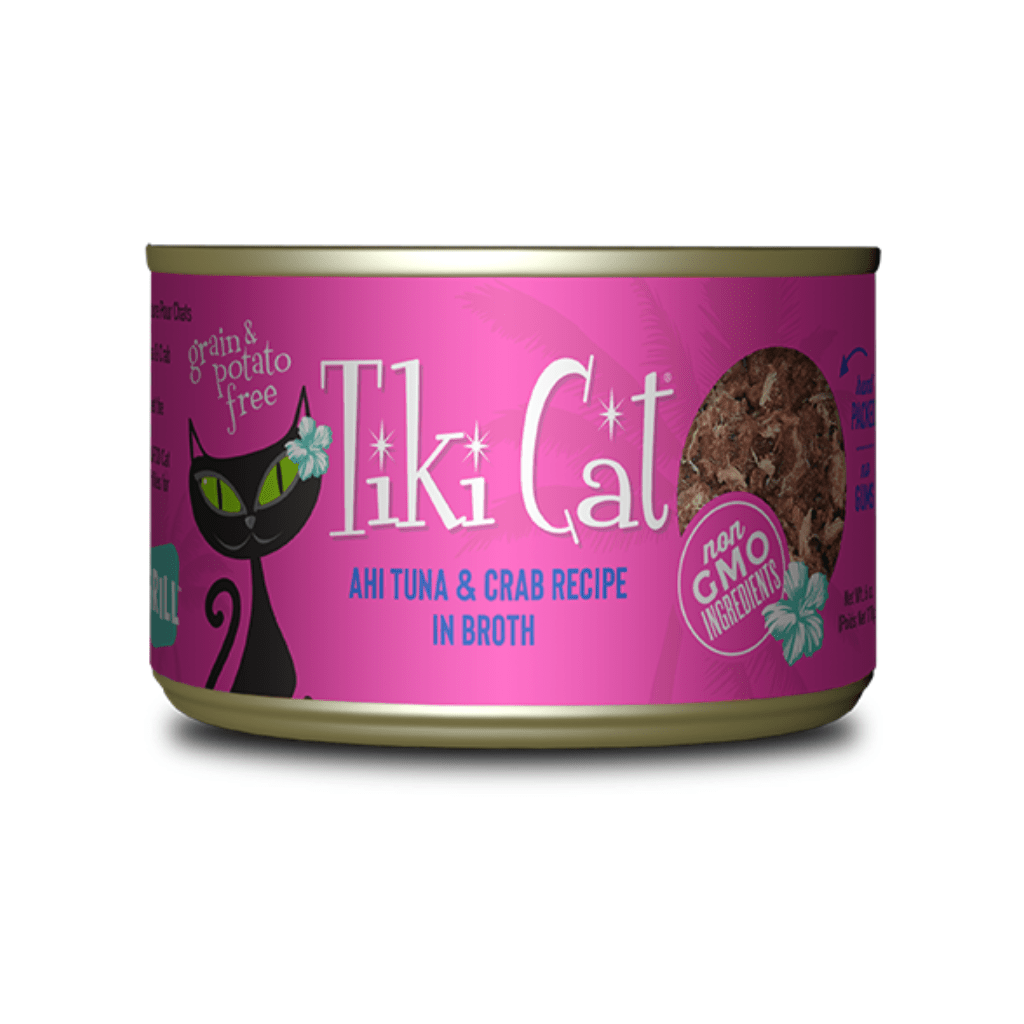 Hawaiian Grill GF Hana Ahi Tuna/Crab (2.8 | 6.0 ) Wet Cat food - Tiki Cat - PetToba-Tiki Cat