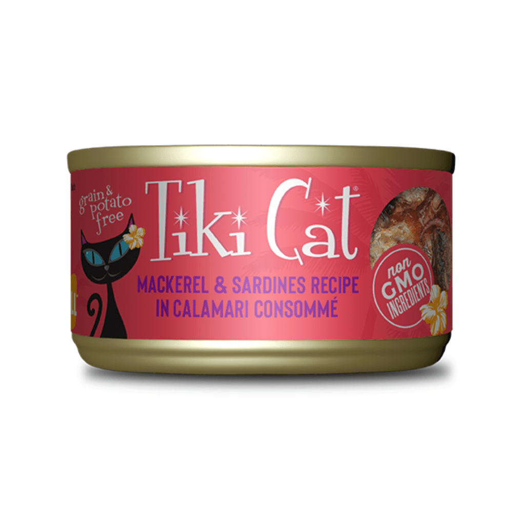 Hawaiian Grill GF Makaha Mackerel Sardine Calamari (2.8 | 6.0) Wet Cat food - Tiki Cat - PetToba-Tiki Cat