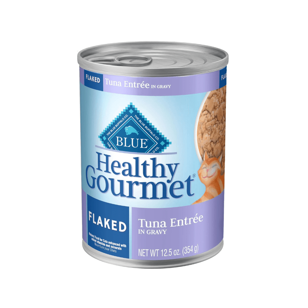 Healthy Gourmet Flaked Tuna in Gravy for Cats - Wet Cat Food - Blue Tastefuls - PetToba-Blue Buffalo