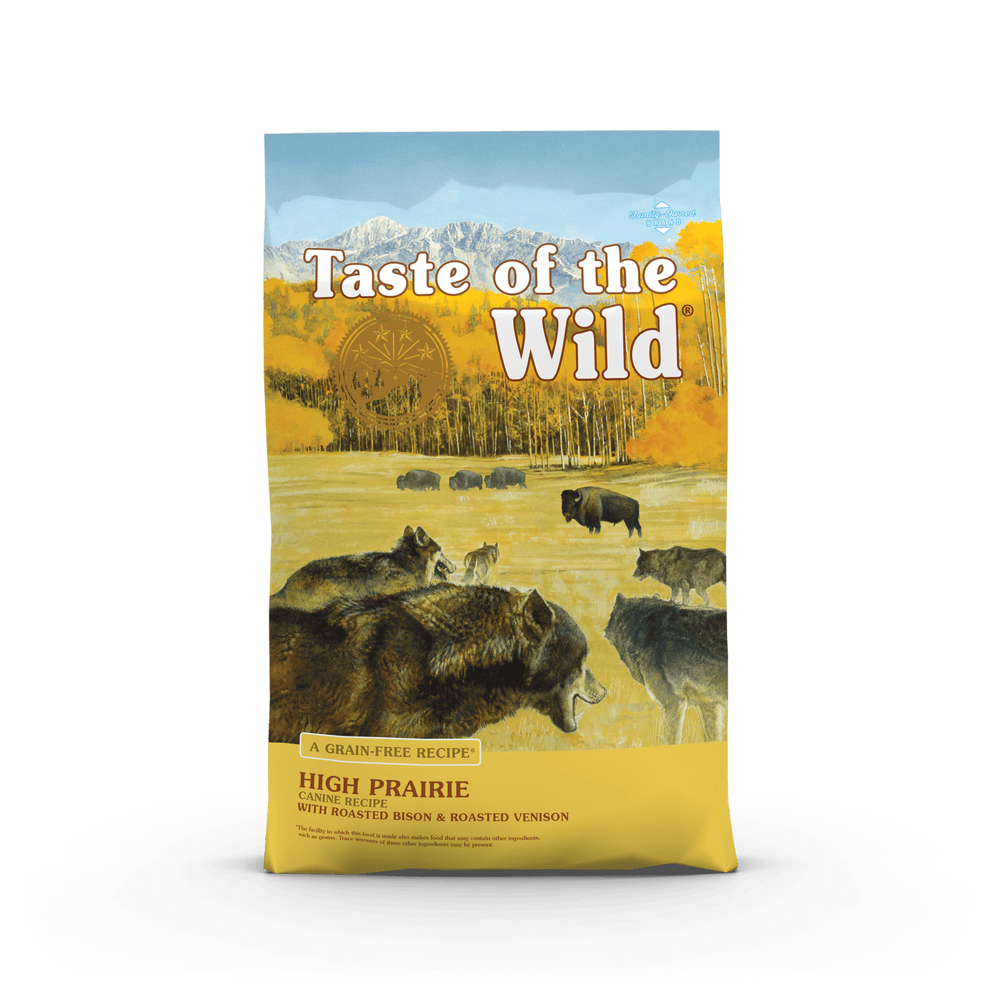 High Prairie Canine Recipe with Roasted Bison & Roasted Venison - Dry Dog Food - Taste Of The Wild