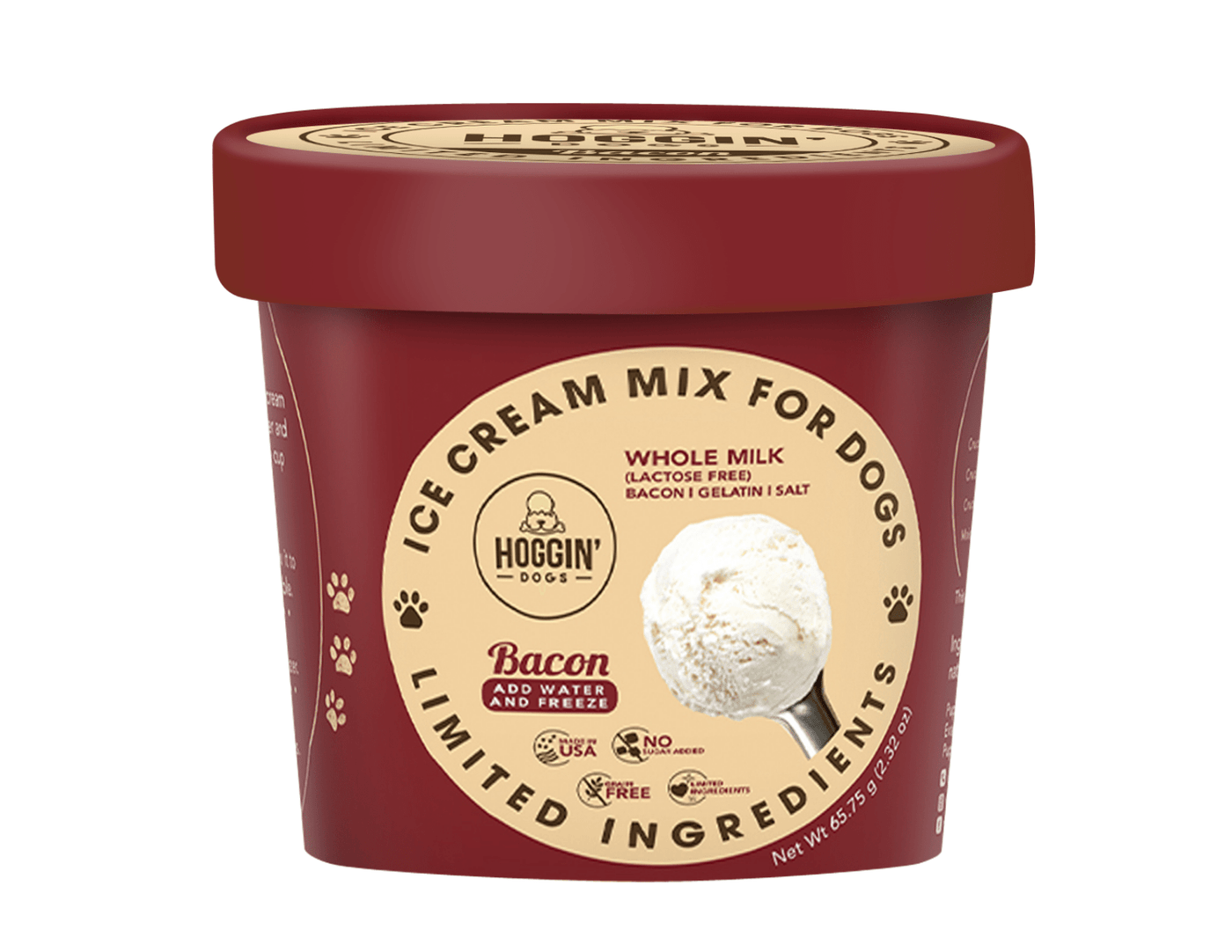 Dog cake ice clearance cream