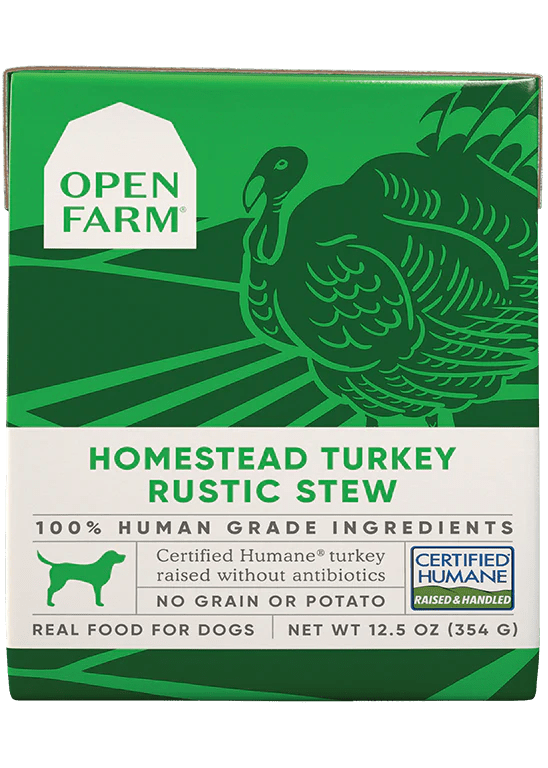 Homestead Turkey Rustic Stew - Wet Dog Food - Open Farm - PetToba-Open Farm