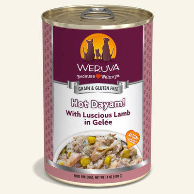 Hot Dayam! 12/14 oz Wet dog food - Weruva - PetToba-Weruva