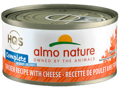 HQS Complete Chicken Recipe With Cheese In Gravy - Wet Cat Food - almo nature - PetToba-Almo Nature