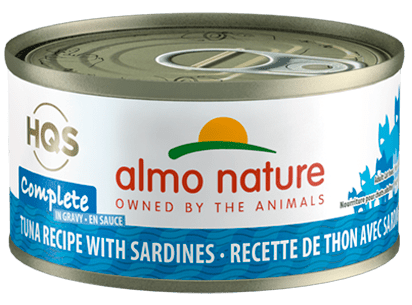 HQS Complete Tuna Recipe With Sardines In Gravy - Wet Cat Food - almo nature - PetToba-Almo Nature