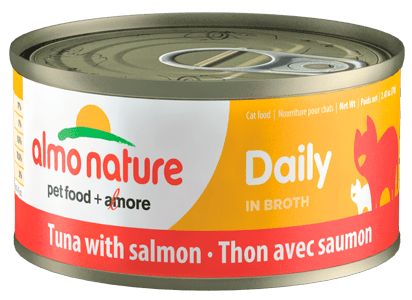 HQS Daily Tuna With Salmon - Wet Cat Food - almo nature