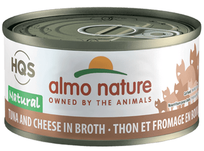 HQS Natural Tuna & Cheese In Broth - Wet Cat Food - almo nature - PetToba-Almo Nature
