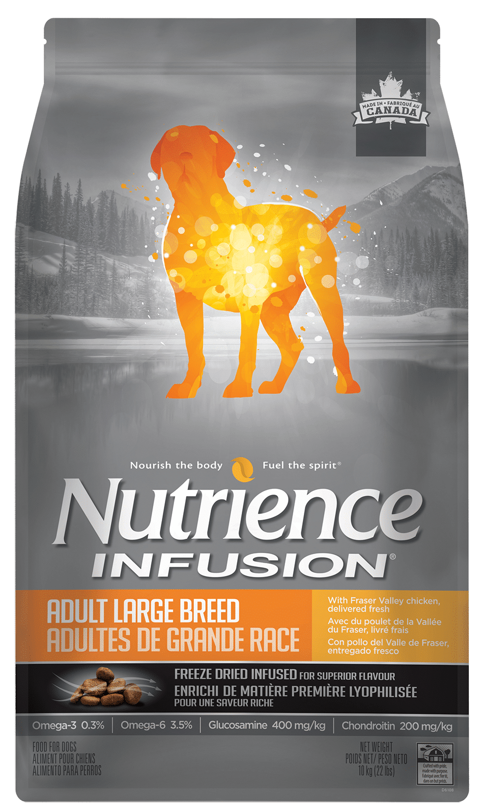 Infusion Adult Large Breed - Dry Dog Food - Nutrience