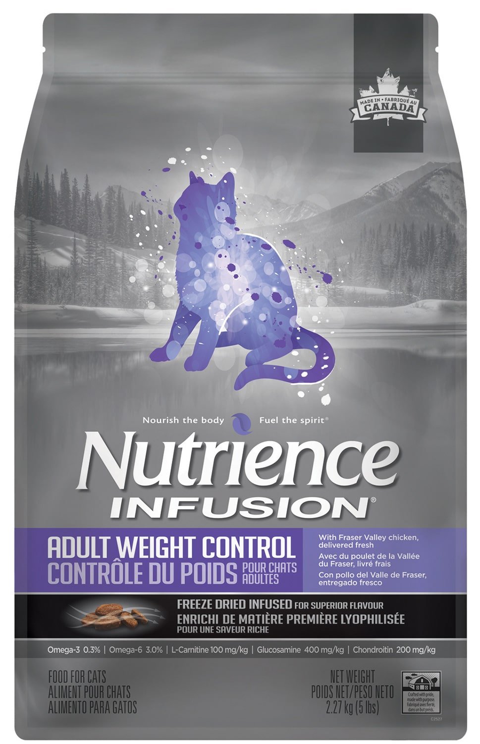 Infusion Adult Weight Control - Dry Cat Food - Nutrience