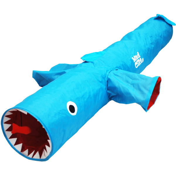 Jaws Shark Tunnel 38" - Cat Toys - Mad Cat - PetToba-Mad Cat