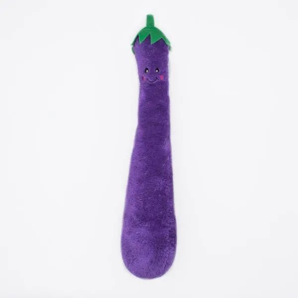 Jigglerz Toy Eggplant - ZippyPaws