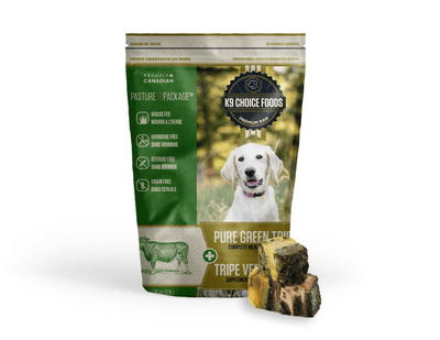 K9 Choice - Raw Beef Tripe - Frozen Raw Dog Treats