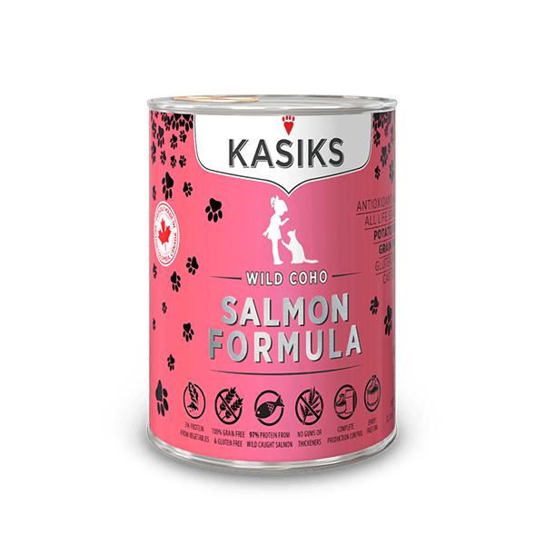 KASIKS Wild Coho Salmon Formula for Cats 12.2oz – 12 Cans - Firstmate - Wet Cat Food