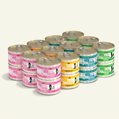 Kitchen Cuties Variety Pack Canned Cat Food 6 oz Cans - Cats in the Kitchen
