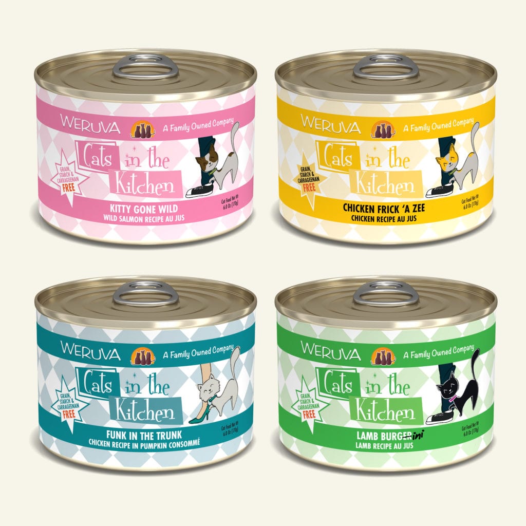 Kitchen Cuties Variety Pack Canned Cat Food 6 oz Cans - Cats in the Kitchen