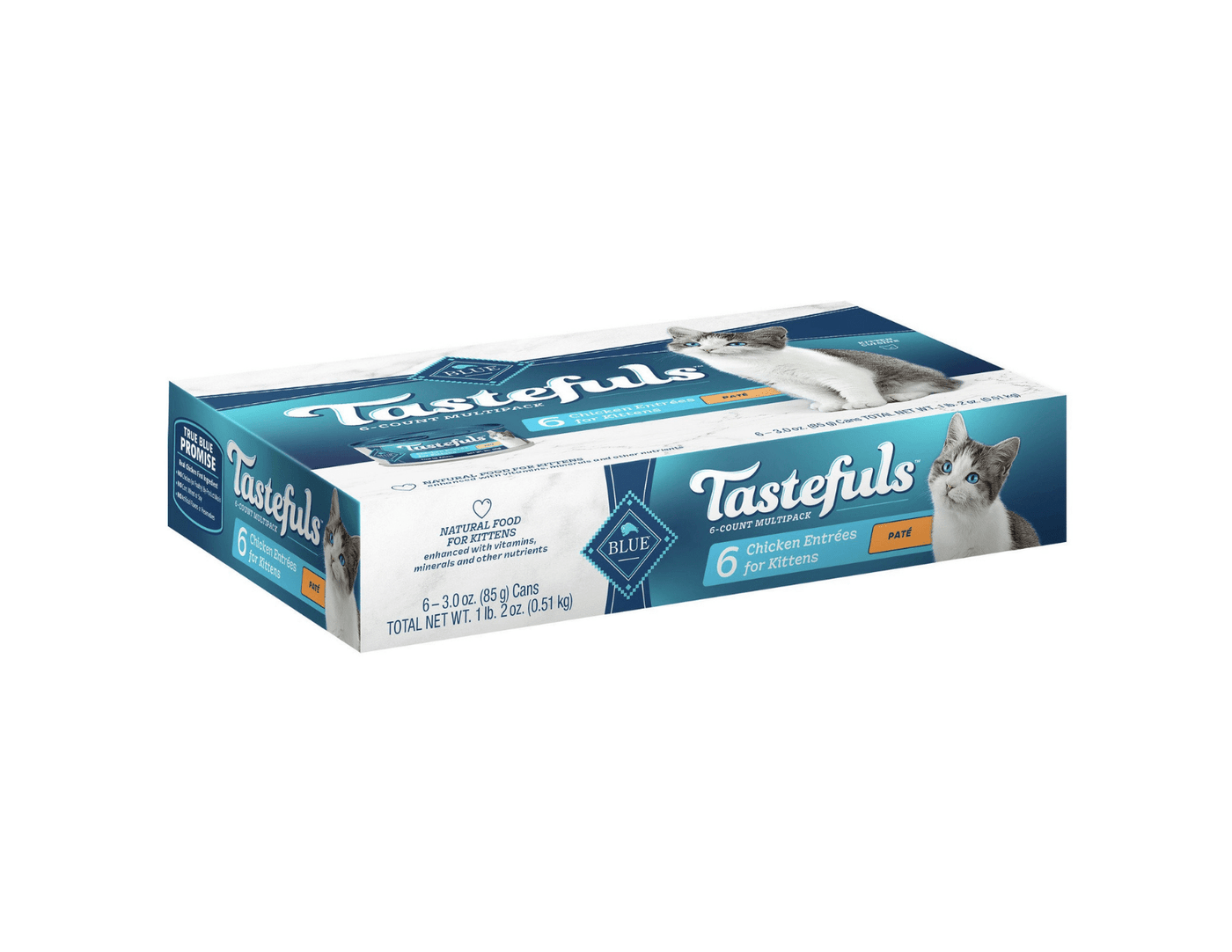 Kitten Chicken Paté - Wet Cat Food - Blue Tastefuls - PetToba-Blue Buffalo