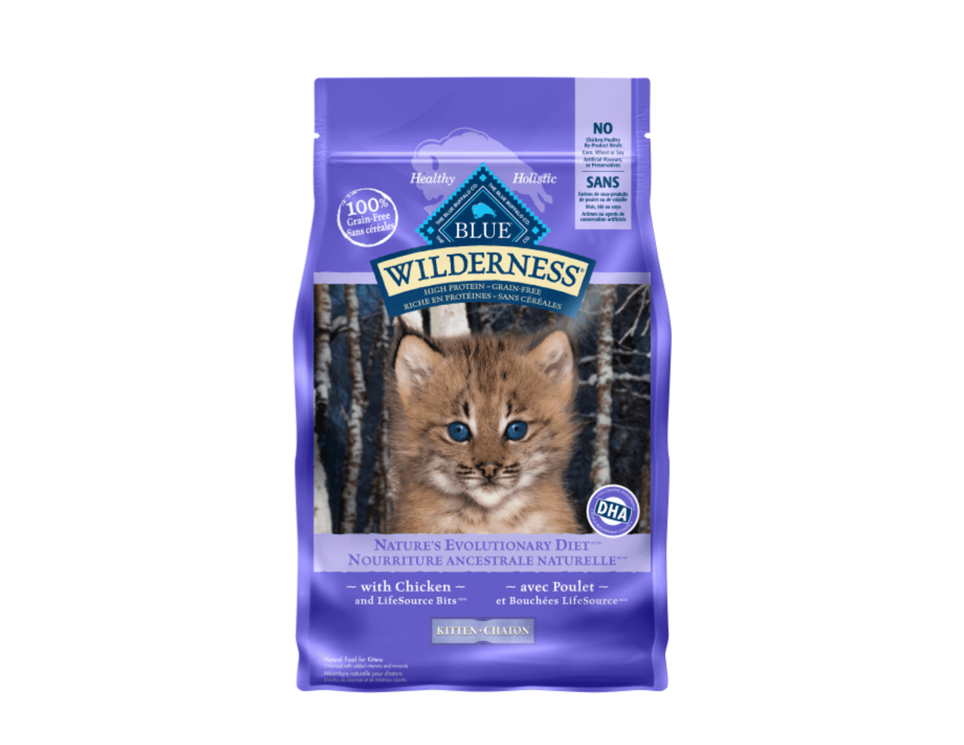 Kitten Grain Free - Dry Cat Food- Blue Cat Wilderness