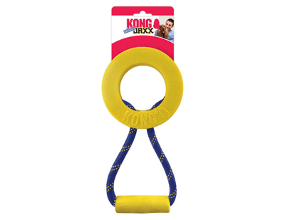 KONG Jaxx Brights Tug with Ring Dog toy - PetToba-KONG