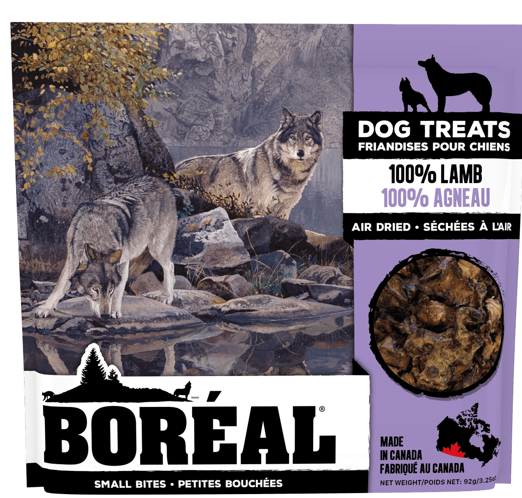 Lamb Air Dried Treats - Dog Air Dried Treats -  BORÉAL