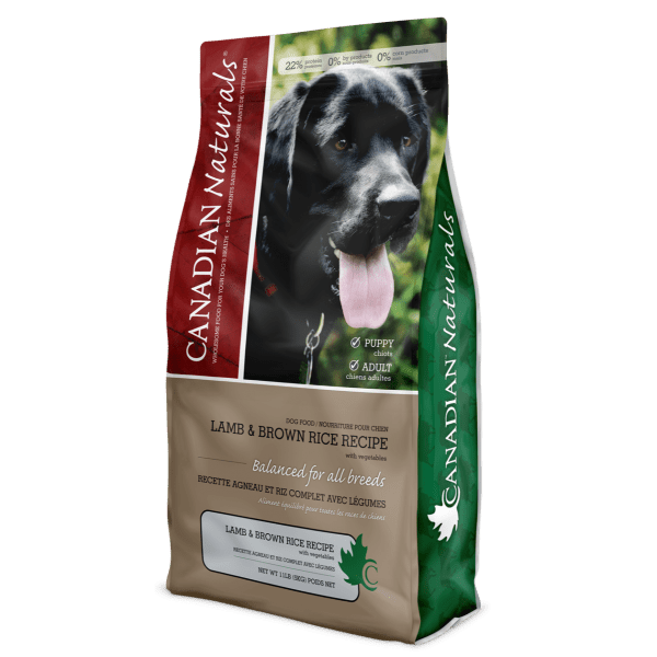 Lamb & Brown Rice Recipe for Dogs - Dry Dog Food - Canadian Naturals - PetToba-Canadian Naturals