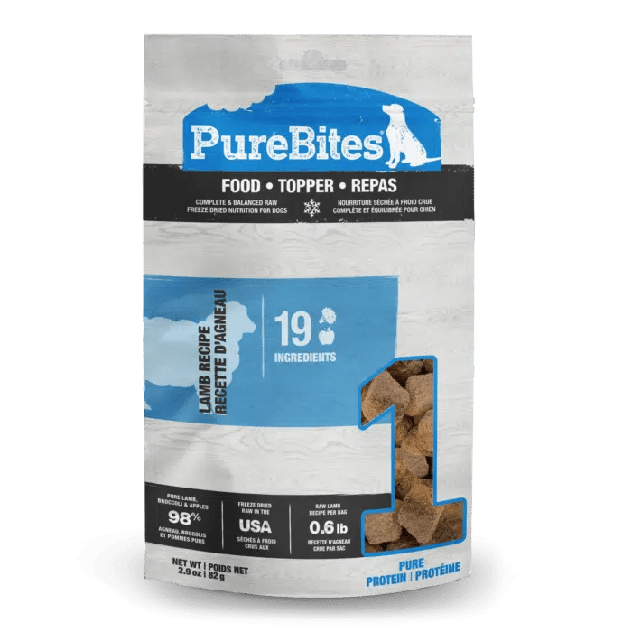 Lamb Freeze Dried Dog Food • Topper - PureBites