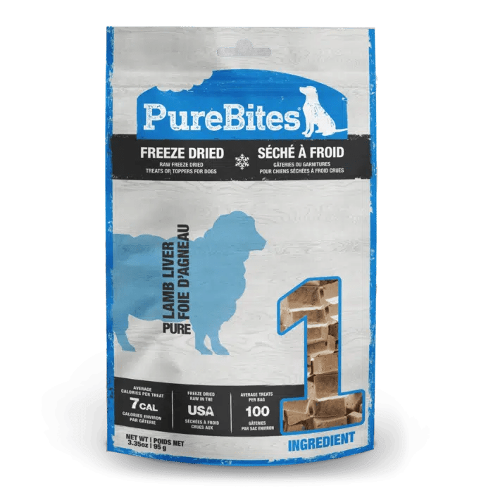 Lamb Liver Freeze Dried Dog Treats - PureBites