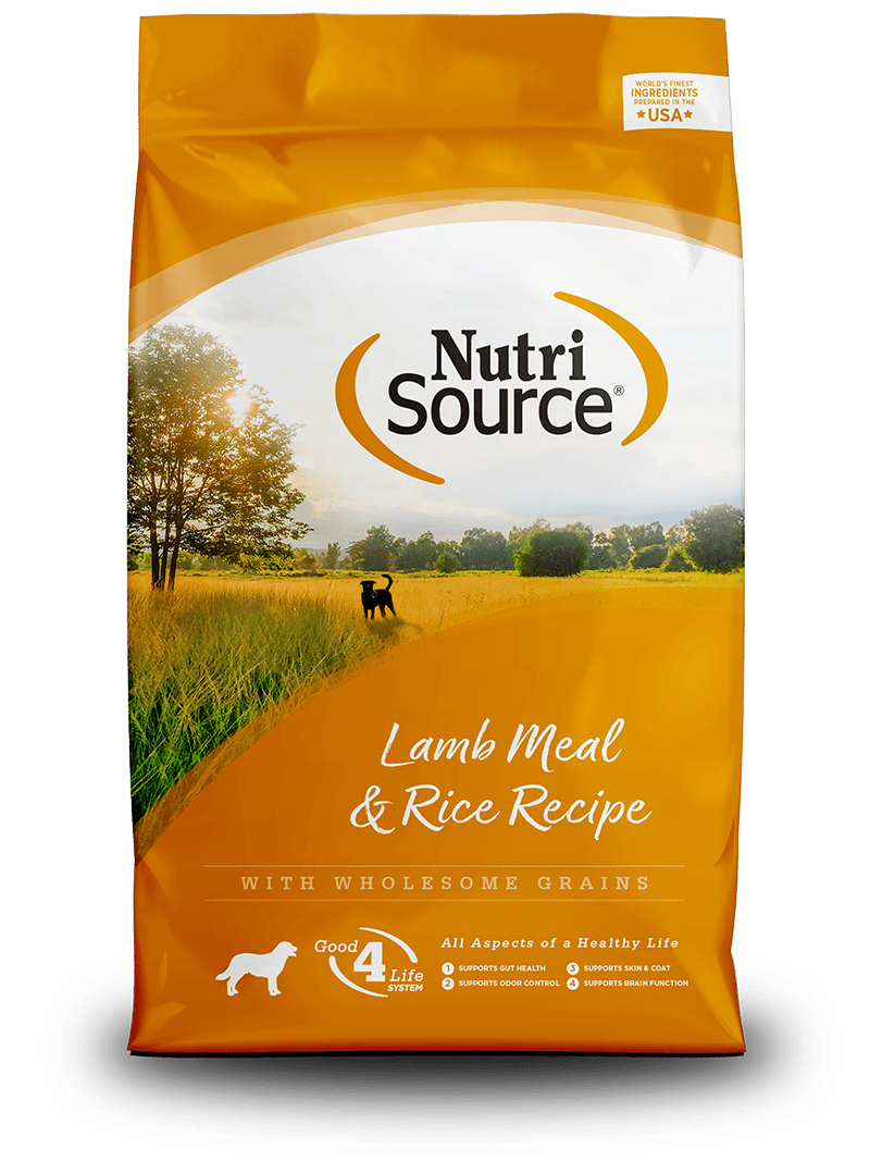 Lamb Meal & Rice Recipe - NutriSource - Dry Dog Food